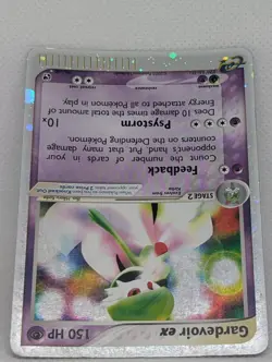 Gardevoir ex 96/100 Sandstorm Holo Rare Pokemon TCG Nintendo e-reader vintage - Image 4