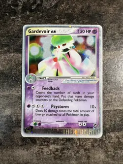 Pokemon TCG - Gardevoir ex 96/100 - EX: Sandstorm 2003 - Holo Ultra Rare HP/DMG - Image 1