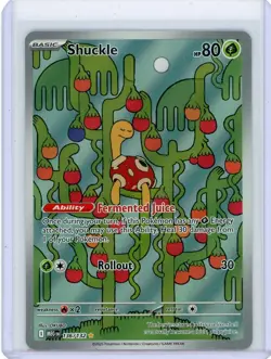 Shuckle Illustration Rare ME01: Mega Evolution 136/132 MP Pokemon ! - Image 1