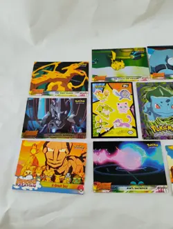Lot Of 15 Vintage 1997 98 Topps Pokemon Trading Cards - Image 2