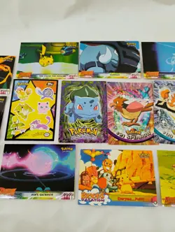 Lot Of 15 Vintage 1997 98 Topps Pokemon Trading Cards - Image 3