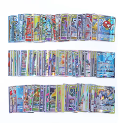 20Pcs English Pokemon Cards GX Tag Team Vmax EX Mega Shining Game Battle Carte T - Image 1