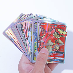 20Pcs English Pokemon Cards GX Tag Team Vmax EX Mega Shining Game Battle Carte T - Image 4