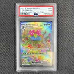 Venusaur ex 198/165 PSA 9 SIR SV: Scarlet & Violet 151 English Pokemon TCG CCG - Image 4