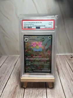 Venusaur EX 198/165 Scarlet & Violet 151 Series Sir English Pokemon TCG PSA 9 - Image 1