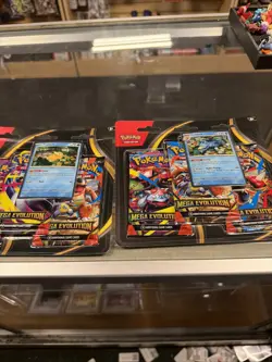 2x Pokemon: Mega Evolution 3 Pack Blister Psyduck & Golduck Promo's TCG - Image 1