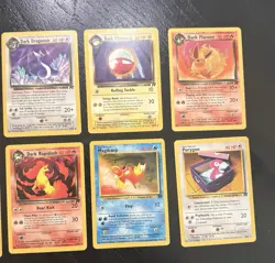 Lot Of 37 Team Rocket Set Pokemon Cards With Rare, Uncommon, Common Cards. - Image 3