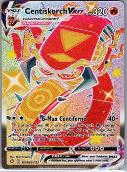 Centiskorch VMAX SV109/SV122 Shining Fates: Shiny Vault - Pokemon Card - NM - Image 1