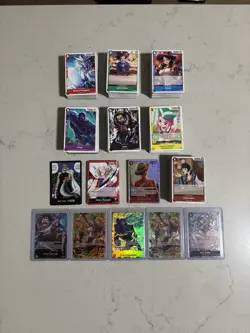 500+ One Piece TCG Mixed Card Lot Legacy of the Master OP-12 English Bulk & Hits - Image 1