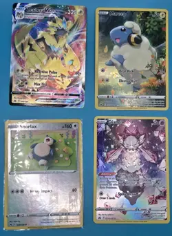 4 Crown Zenith Pokemon Rare Cards - Image 1