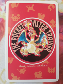 1996 Pokemon Professor Oak Joker Red Charizard Playing Card NM - Image 2