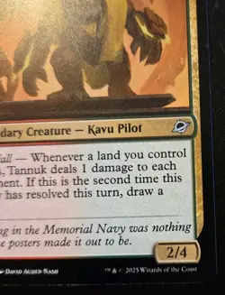 Tannuk, Memorial Ensign 0233 Uncommon Edge Of Eternities Magic: The Gathering - Image 5