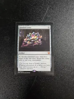 Wizards of the Coast Jeweled Lotus Commander Legends Mythic Artifact Regular - Image 1