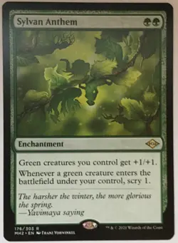Sylvan Anthem 176/303 - Magic the Gathering, Modern Horizons 2 - Image 1