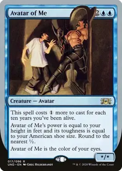 Avatar of Me Unsanctioned NM MTG - Image 1