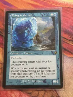 Thing in the Ice (Retro Frame) 460 MTG NM Innistrad Remastered - Image 2