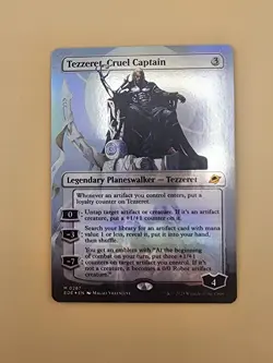 Tezzeret, Cruel Captain (Borderless) Edge of Eternities Foil - Image 2