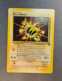 Pokemon TCG Electabuzz Black Star Promo 2 Movie Promo WOTC Vintage NM - Image 1