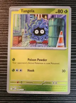 Pokemon- Tangela 006/132- Mega Evolution- Reverse Holo Card - Image 1