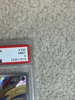 2025 POKEMON PFL EN ZACIAN ILLUSTRATION RARE #100 💎 PSA 9 - Image 2