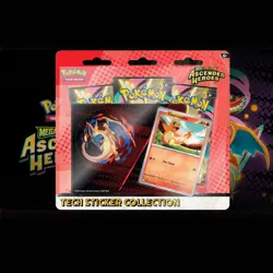 Pokemon Ascended Heroes Tech Sticker Collection Charmander New Sealed - Image 1