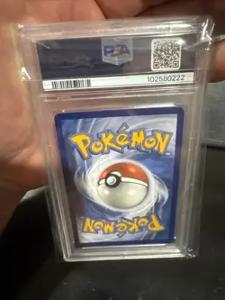 Pokemon Mimikyu Paldean Fates Promo 075 Pokemon Center Purchase PSA 10 - Image 2