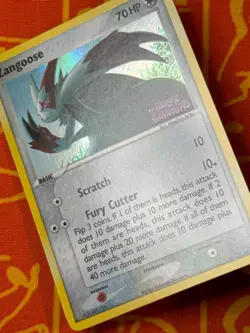POKEMON TCG ZANGOOSE 34/110 REVERSE HOLO RARE STAMPED EXC HOLON PHANTOMS - Image 4