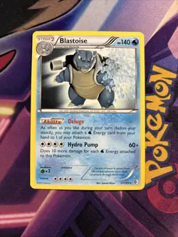 Blastoise 31/149 Pokemon TCG BW Boundaries Crossed Non-Holo VLP - Image 1