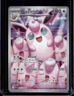 2025 Pokemon Phantasmal Flames Wigglytuff Illustration Rare #105/094 - Image 1