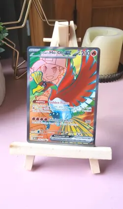 Pokemon TCG Ethan's Ho-Oh EX Sir Destined Rivals 209 - Image 1