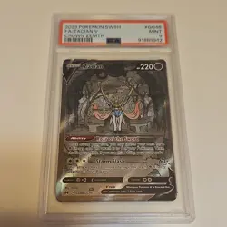 Pokemon Zacian V Ultra Rare Full Art Holo GG48/GG70 Crown Zenith PSA 9 2023 - Image 1
