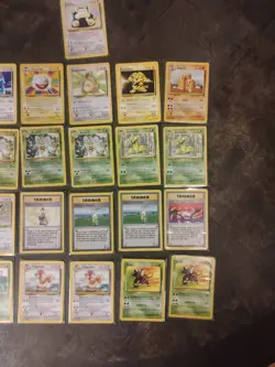 Lot Of 21 Pokemon Base Set 2 Cards,Rare, Energy, Lightly To Damaged Pre-owned - Image 3