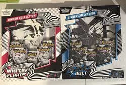 Pokemon Black Bolt and White Flare Binder Collection - Brand New Sealed - Image 1