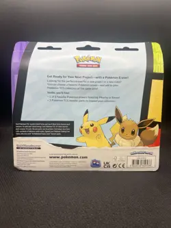 Pokemon Back to School Pikachu Eraser Blister Evolving Skies (Pack Arts Vary) - Image 2
