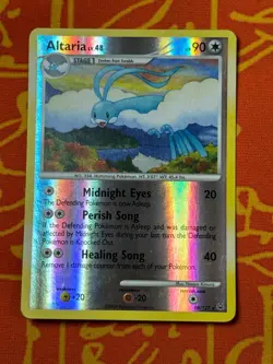 POKEMON TCG ALTARIA 18/127 REVERSE HOLO RARE EXCELLENT PLATINUM - Image 1
