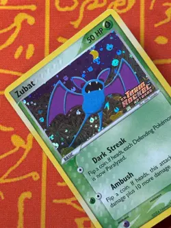 POKEMON TCG ZUBAT 82/109 REVERSE HOLO STAMPED NM TEAM ROCKET RETURNS - Image 3