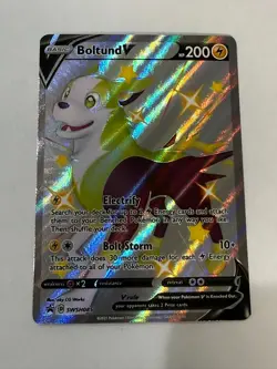 Boltund V - SWSH085 Promo Black Star - Pokemon - Image 1