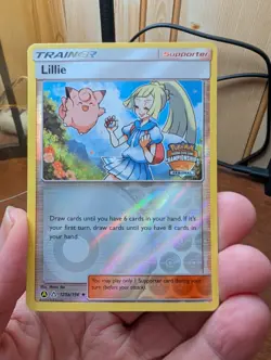 Pokemon Regional Championships Promo Holo Lillie 125a/156 - Image 1