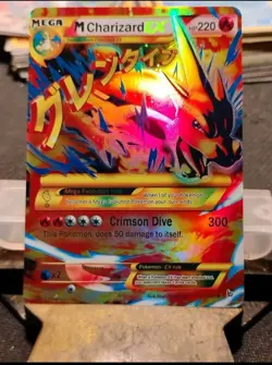 Pokemon M Charizard EX (Full Art) 13/106 Flashfire Mega Ultra Rare Holo 220 HP - Image 1