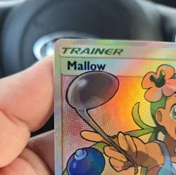 Pokemon TCG Mallow 145/145 Full Art sun and moon guardians rising - Image 3