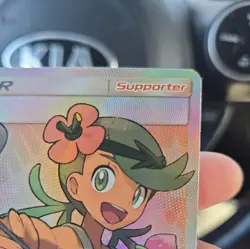 Pokemon TCG Mallow 145/145 Full Art sun and moon guardians rising - Image 4