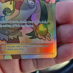 Pokemon TCG Mallow 145/145 Full Art sun and moon guardians rising - Image 5