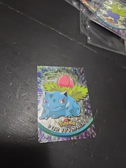 #02 Ivysaur 2000 Topps Chrome Pokemon Holo Foil - Image 1