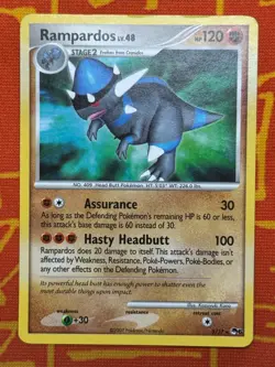 POKEMON TCG RAMPARDOS 5/17 NON HOLO RARE MOD PLAY POP SERIES 6 - Image 1
