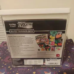 Pokemon TCG SWSH Evolving Skies Sealed Elite Trainer Box English W/Case - Image 2