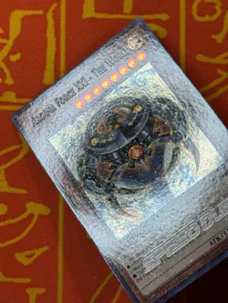 YUGIOH ARCANA FORCE XXI - THE WORLD SECRET RARE LIGHT PLAY SGX4-ENB01 - Image 4