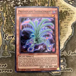 Yugioh Predaplant Sarraceniant FUEN-EN001 1st Edition NM - Image 1
