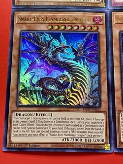 Snake-Eyes Diabellstar + Flamberge + Ash + Oak + Birch + Startling | YuGiOh! - Image 3