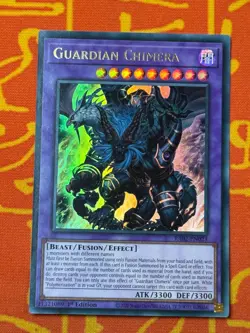 YUGIOH GUARDIAN CHIMERA ULTRA RARE 1ST NM RA02-EN023 - Image 1