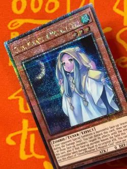 YUGIOH GHOST MOURNER & MOONLIT CHILL QUARTER CENTURY SECRET RARE NM RA04-EN033 - Image 3